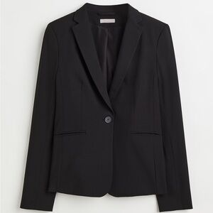 NWT H&M Black Fitted Blazer US12